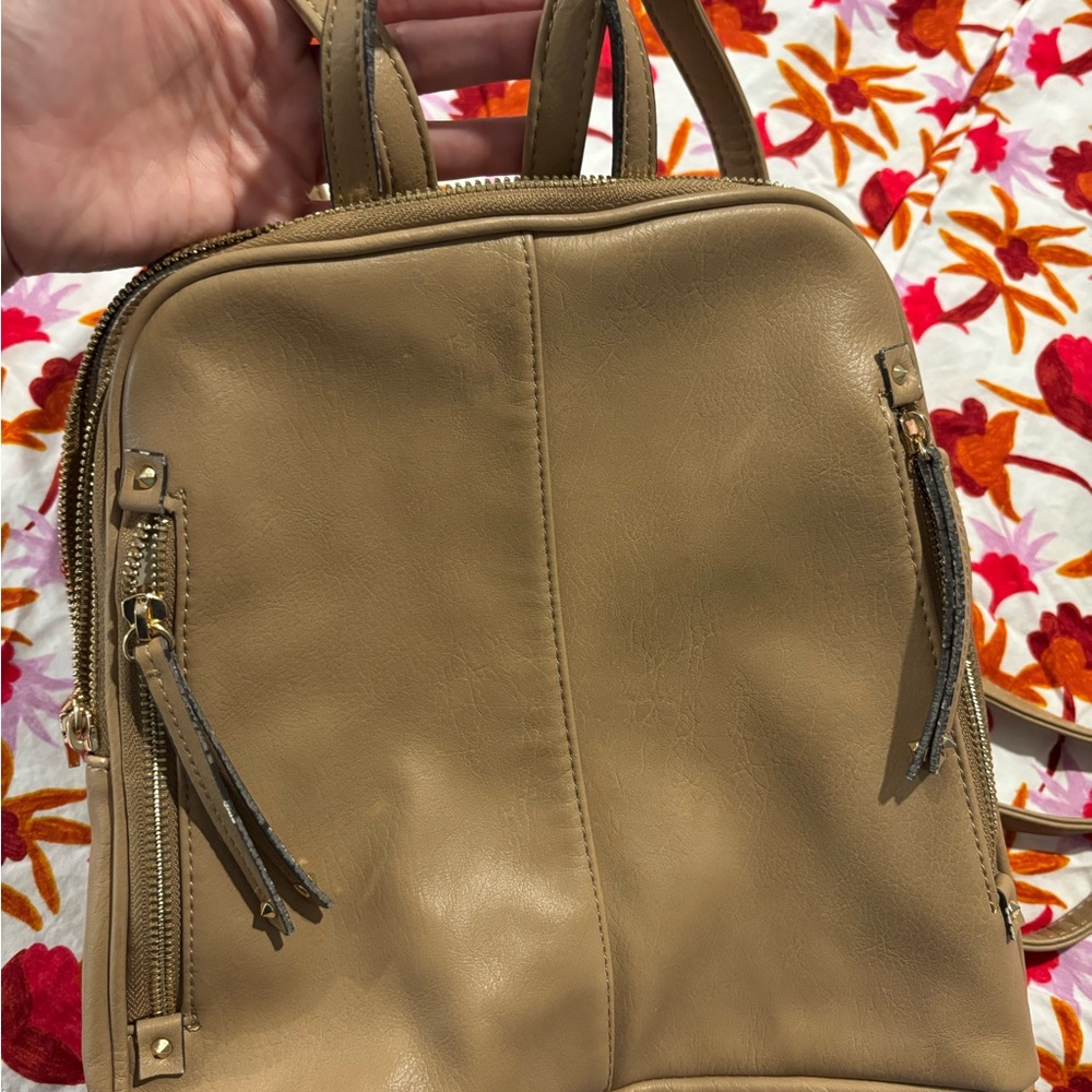 INC International Concepts Tan Backpack
